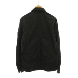 STONE ISLAND GARMENT DYED CRINKLE RE ジャケット M ブラック
