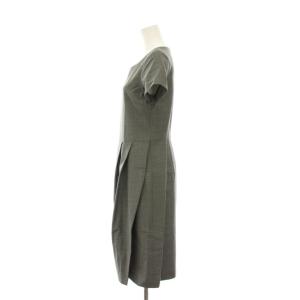 theory luxe EXECUTIVE ANAHITA ワンピース ひざ丈 半袖 38 グレー /YM H