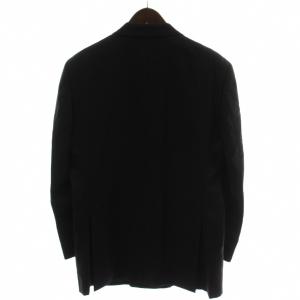 DAKS セットアップ スーツ フォーマル パンツ 94A6 黒 ダブルブレスト 長袖 長ズボン /GG MA