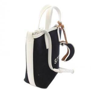 STELLA McCARTNEY BANANATEX ロゴバケットバッグ 2WAY ブラック