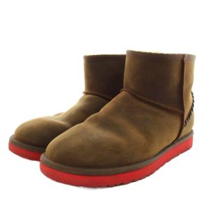 UGG australia ムートンブーツ ショートブーツ US9 27.0cm 茶 ブラウン /AN54