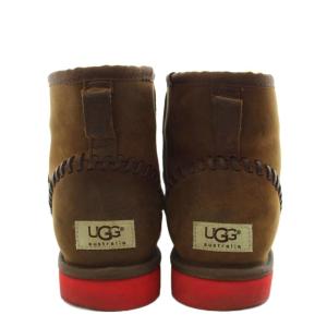 UGG australia ムートンブーツ ショートブーツ US9 27.0cm 茶 ブラウン /AN54