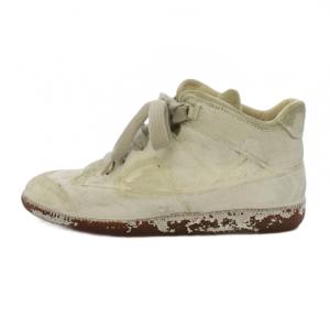 Maison Margiela スニーカー ペンキ加工 レザー 42 ホワイト