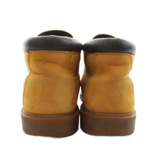 Timberland ワークブーツ ショートブーツ ロゴ 7.5 茶 ブラウン 53581 /AN14 MA