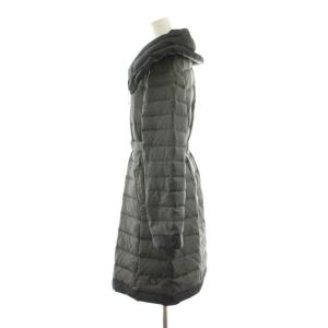 MAX MARA WEEKEND LINE ダウンコート ロング ジップアップ 40 グレー 54861223070 /KU 18 MA