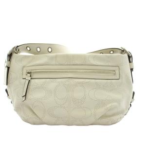 COACH ショルダーバッグ レザー 白 ホワイト /AN66 MA