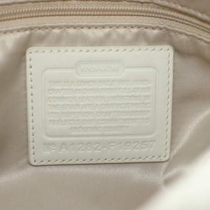 COACH ショルダーバッグ レザー 白 ホワイト /AN66 MA