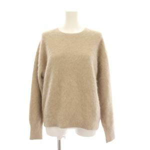 フォックスカシミヤプルオーバー ニット セーター ベージュ 長袖 23080912290040 /YM