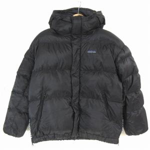 19AW サウザンドマイル THOUSAND MILE ダウン ジャケット サイドジップ フード ナイロン ブラック S