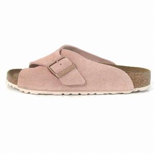 20SS AROSA アローサ サンダル フラット バックル スエード レザー