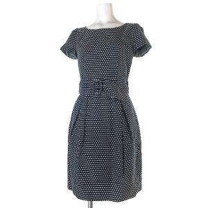 総柄ワンピース SS