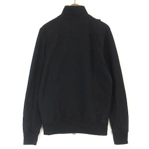 DIESEL 刺繍プリントトラックジャケット S ブラック