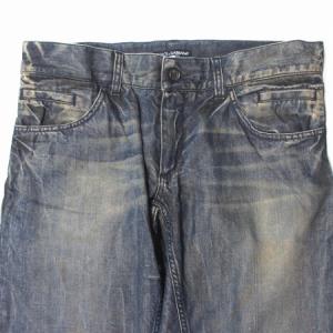 DOLCE&GABBANA USED加工デニムパンツ インディゴ