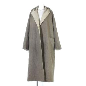 GALERIE VIE 19AW コート ロング ダブルフェイス リバーシブル