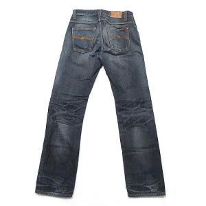 Nudie Jeans デニム パンツ ジーンズ ストレート ボタンフライ ブルー W30 L32 ボトムス