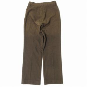 ISSEY MIYAKE PWRMANWNTW パンツ ワイド ピーチスキン 3 ブラウン