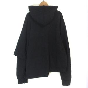 MIHARA YASUHIRO 19SS Combined Hoodie パーカー フーディー プルオーバー スウェット 再構築 ドッキング プリント