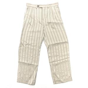 2016年 パンツ スラックス ストライプ ベージュ系 38