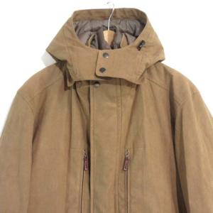 Paul Stuart フェイクレザーコート ブラウン