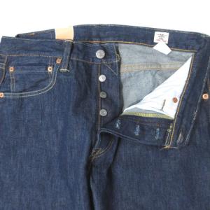 Levi's タグ付き デニム パンツ ジーンズ 501 USA製 ホワイトオーク コーンデニム 00501-2453 インディゴ ブルー
