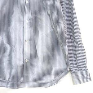 RUDE GALLERY 14SS カジュアル シャツ 長袖 コットン ストライプ 2 グレー 