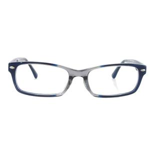 Ray-Ban メガネ フレーム 眼鏡 度入り セルフレーム フルリム 5206F 青 ブルー 5418 145 アイウェア