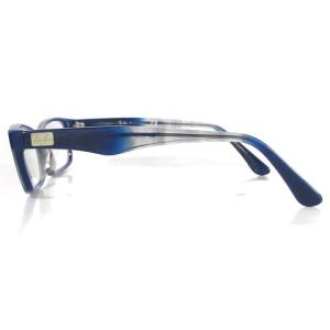 Ray-Ban メガネ フレーム 眼鏡 度入り セルフレーム フルリム 5206F 青 ブルー 5418 145 アイウェア