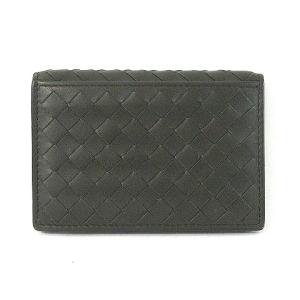 BOTTEGA VENETA カードケース 名刺入れ イントレチャート レザー 二つ折り
