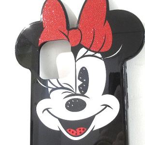 SWAROVSKI ミニー スマホケース Minnie Smartphone ケース iPhoneR 12 12Pro スマフォケース アイフォンケース