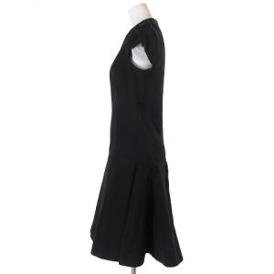 RALPH LAUREN ワンピース ドレス 膝丈 半袖 フレア 黒 ブラック 4