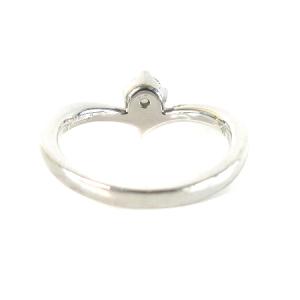 4℃ 指輪 リング PT950 刻印 プラチナ ダイヤ ダイヤモンド 一粒 0.223ct  総重量 4.5g 10号