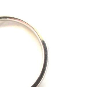 4℃ 指輪 リング PT950 刻印 プラチナ ダイヤ ダイヤモンド 一粒 0.223ct  総重量 4.5g 10号