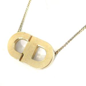 ヴィンテージ CDロゴネックレス ゴールド