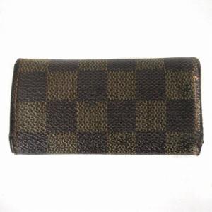 LOUIS VUITTON ダミエ エベヌ ミュルティクレ4 キーケース ブラウン