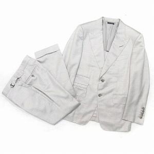 TOM FORD ピークドラペルスーツ 2Bテーラードジャケット スラックス