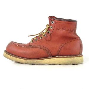 ブーツ クラシック ワーク アイリッシュセッター モックトゥ レザー レースアップ 刺繍羽根タグ 7 1