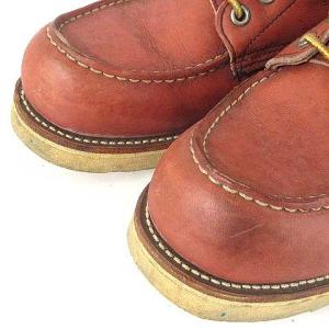 RED WING ブーツ クラシック ワーク アイリッシュセッター モックトゥ レザー レースアップ 刺繍羽根タグ 7 1
