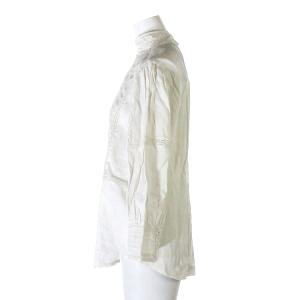 POLO RALPH LAUREN 近年モデル ブラウス カットソー リネン 白 4 