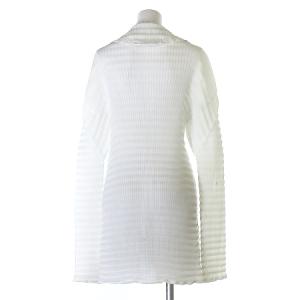 ISSEY MIYAKE ブラウスカーディガン プリーツ 銀タグ M 白 IBO13