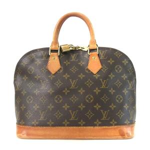 モノグラム アルマ ハンドバッグ カデナ付き M51130 茶 