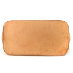 LOUIS VUITTON モノグラム アルマ ハンドバッグ カデナ付き M51130 茶 