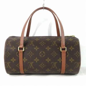 LOUIS VUITTON M51366 旧型 モノグラム パピヨン26 ハンドバッグ ブラウン