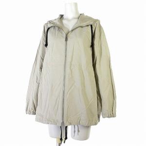 ジャケット パーカー 長袖 コットン ジップアップ ベージュ 1 アウター