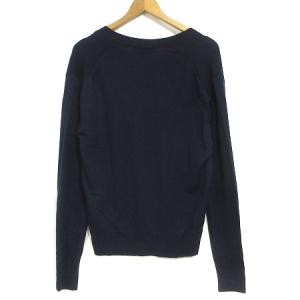 Maison Kitsuné カーディガン ニット 長袖 ロゴ トリコロール ワッペン