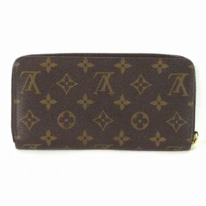 LOUIS VUITTON M41895 モノグラム  ジッピー・ウォレット 長財布 フューシャ