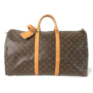 M41424 モノグラム キーポル55 ボストンバッグ ブラウン