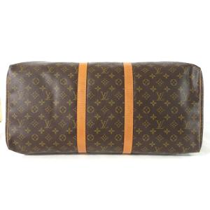 LOUIS VUITTON M41424 モノグラム キーポル55 ボストンバッグ ブラウン