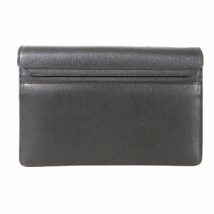 dunhill セカンドバッグ サイドカー レザー 鍵付き 箱付き イタリア製 ダークブラウン