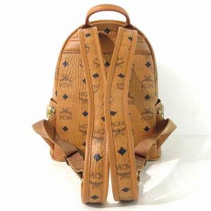 MCM 21年 Stark Backpack 32 ヴィセトス スタッズ レザー
