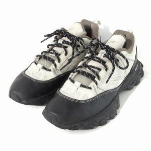 Reebok スニーカー ダッド DMX TRAIL SHADOW トレイル シャドウ ローカット ベージュ ブラック 26.5cm 靴